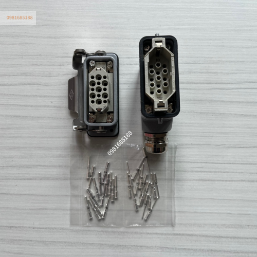 Giắc cắm 15 chân 10A hãng ILME kiểu ra cáp bên M20