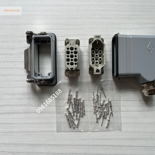 Giắc cắm 15 chân 10A hãng ILME kiểu ra cáp bên M20